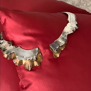 Vintage silver collar